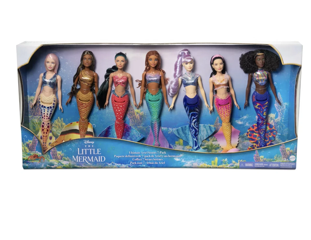 Wholesale Mini Coloring Kit - Mermaid (7 pc. set)