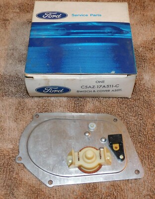 66 Mustang 65-68 Galaxie 500 LTD Monterey NOS 2-SPEED WIPER MOTOR COVER - SWITCH