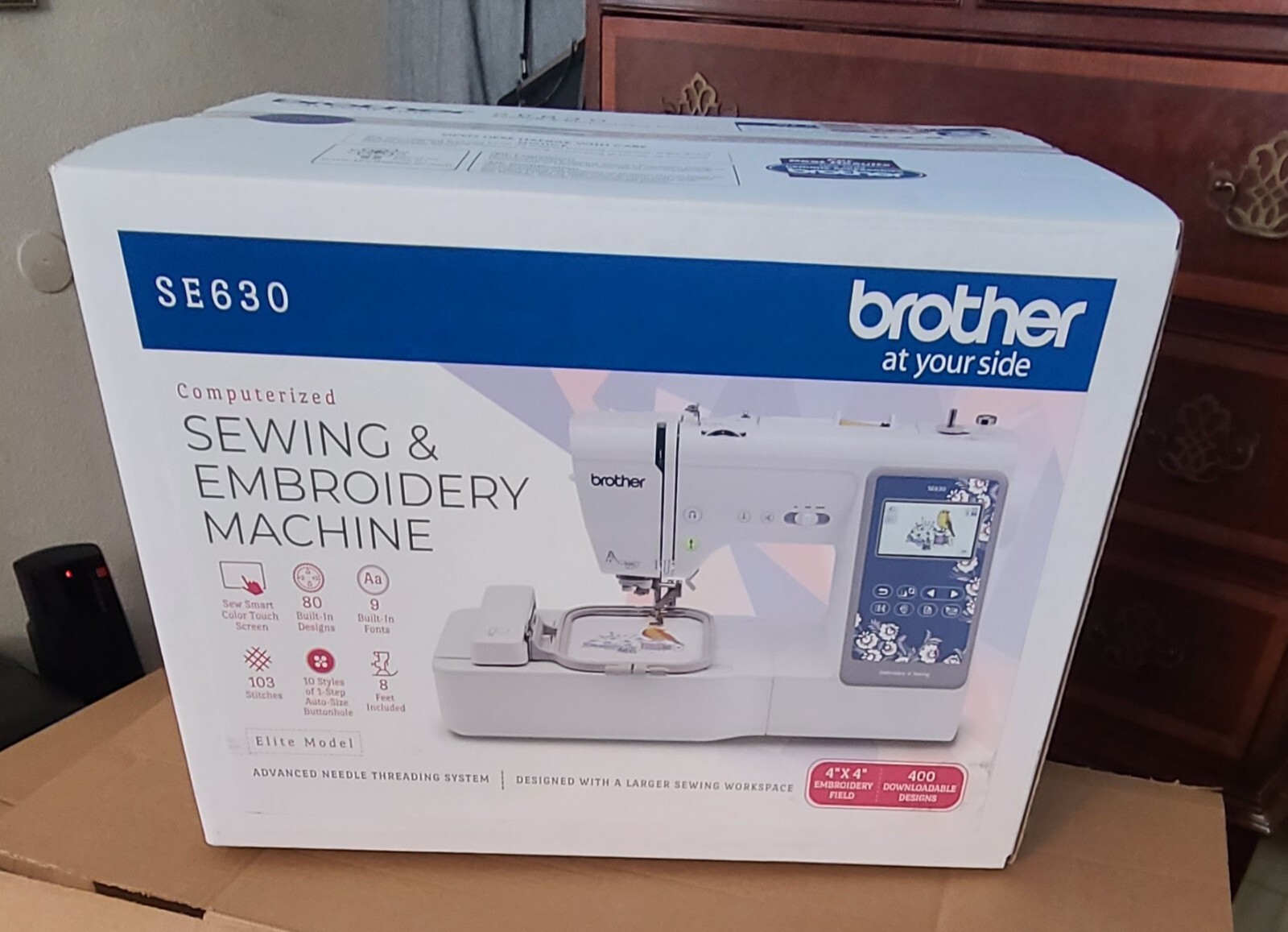 BRAND NEW Brother SE630 Computerized Sewing & Embroidery Machine