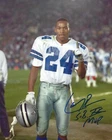 LARRY BROWN SIGNED AUTO DALLAS COWBOYS 8X10 PHOTO w/CERT