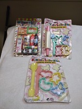 Vintage Cookie And Baking Supermarket Toys lot 3 children doll house