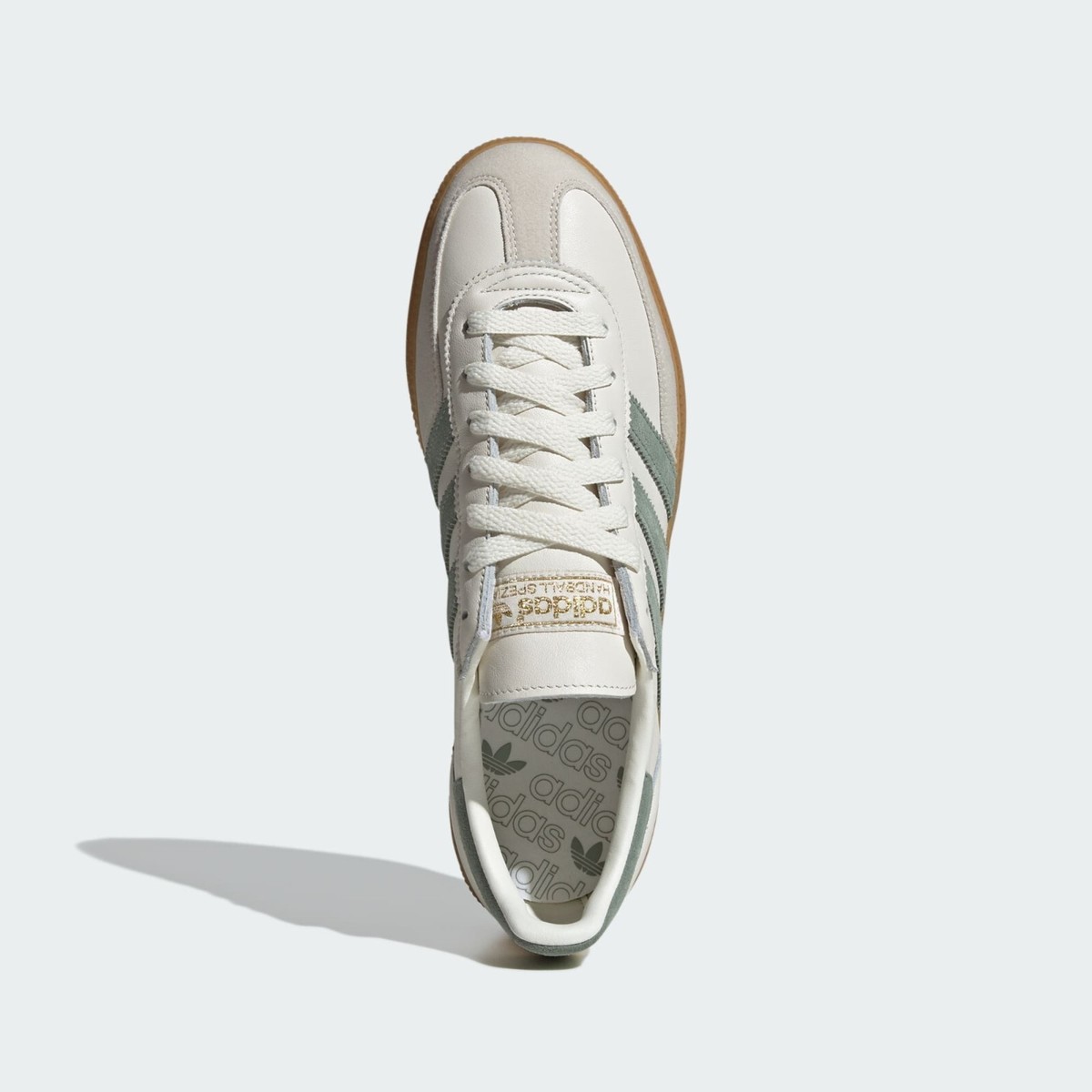 adidas Originals Handball Spezial Off White Silver Green Gum