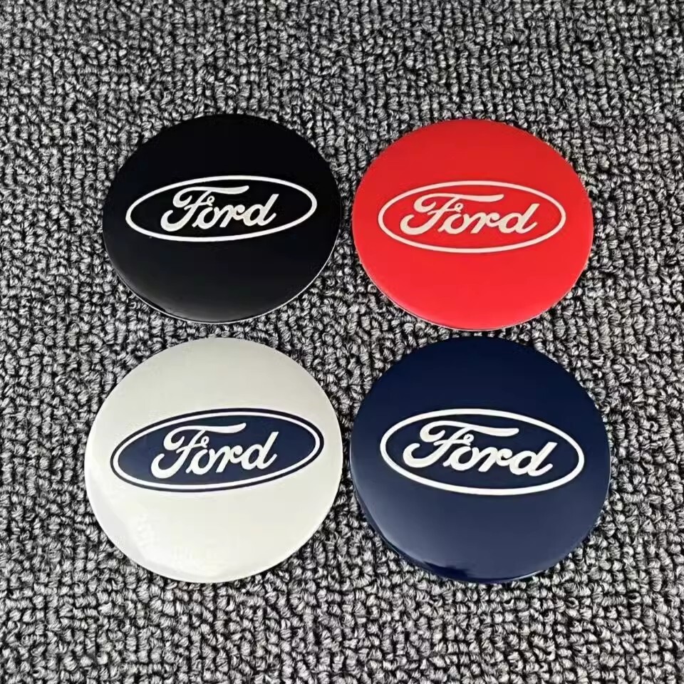 4pcs Ford Wheel Center Cap Stickers for Fiesta Focus Mondeo