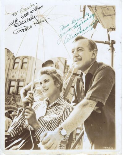 OSCAR WINNER ACTORS GRACE KELLY & ALEC GUINNES "THE SWAN" AUTOGRAPHED PHOTO - Picture 1 of 1