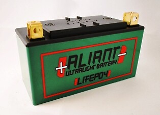ALIANT LITHIUM BATTERIE HONDA DOMINATOR NX 650 1987-1989