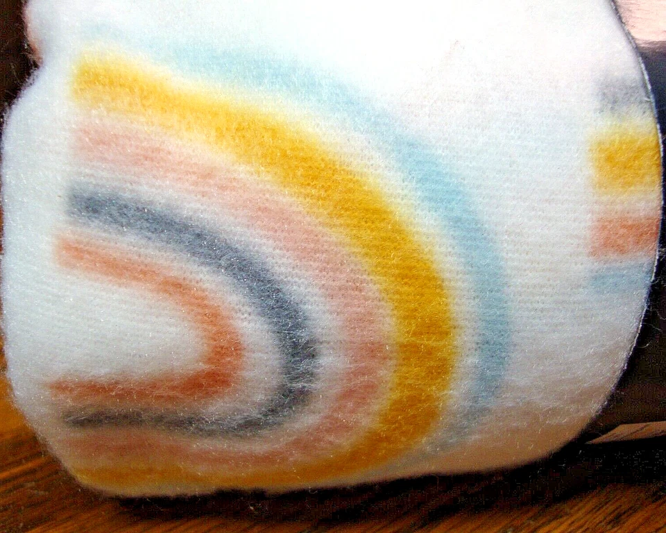 Mainstays RAINBOW Fleece Throw/Blanket 50x60 Polyester Ultra Soft New! 963 - Image 3 of 4