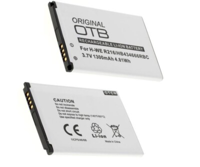 Original OTB Akku kompatibel zu Huawei R216 / HB434666RBC / E5573 / E5577 Li-Ion