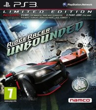RIDGE RACER UNBOUNDED Playstation 3 Edizione limitata PS3
