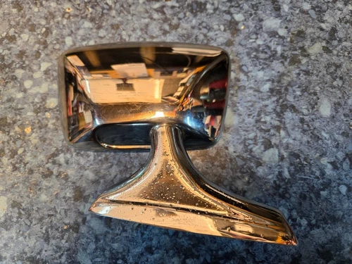Classic BMW Paddy Hopkirk O/S Chrome Door Mirror For E3,E9,E10,E12,Neue Klasse