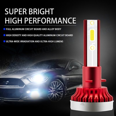 2-Pack 880/899 LED Fog Light Bulbs - 6000K White, 3000LM, For 1997-2004 Chevy Corvette C5