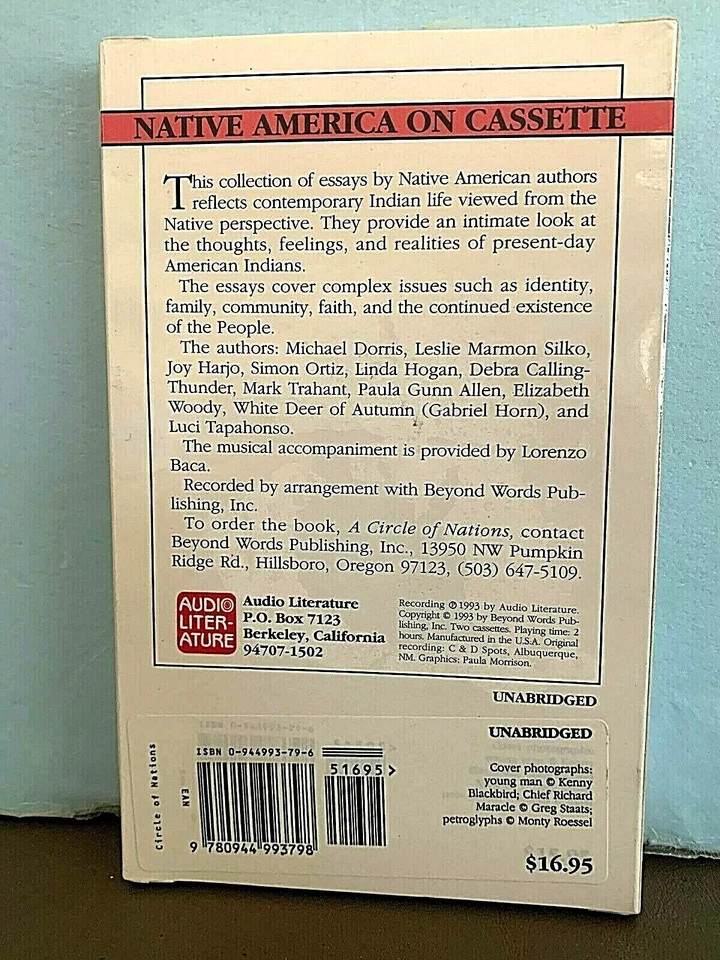 New! A Circle of Nations-Voices & Visions of Native American Indians-2 Cassette - Image 2 of 2