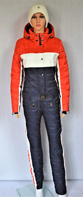 BOGNER GRETE DAMEN DAUNEN SKIANZUG SKI OVERALL DOWN SUIT UVP 1899   Gr 36L S NEU