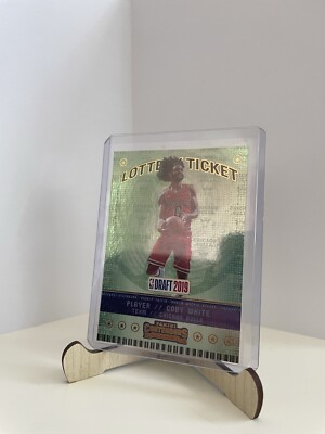 Coby White Panini Contenders Draft 2019 Lottery Ticket #7 2019-20