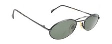 New Authentic JOOP Mod. 738 241 80s Germany Vintage Gray Oval Metal Sunglasses