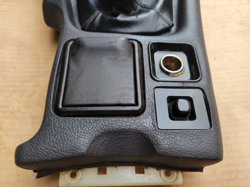 🚘 91-99 MITSUBISHI 3000GT STEALTH 5 velocidades palanca de cambios consola radio embellecedor  Foto 3 de 4