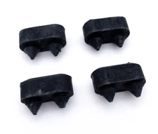 (Set/4) Rubber Front Door Bumpers Bump Stoppers For 1954-1974 Chevy Models