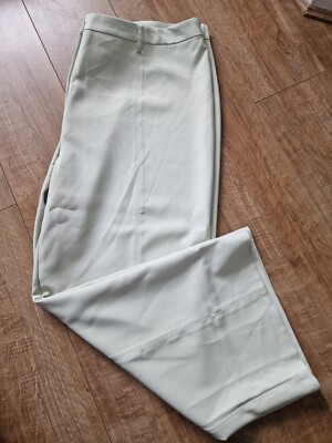 Avec Les Filles Womens Light Green Trousers Size XXXL New