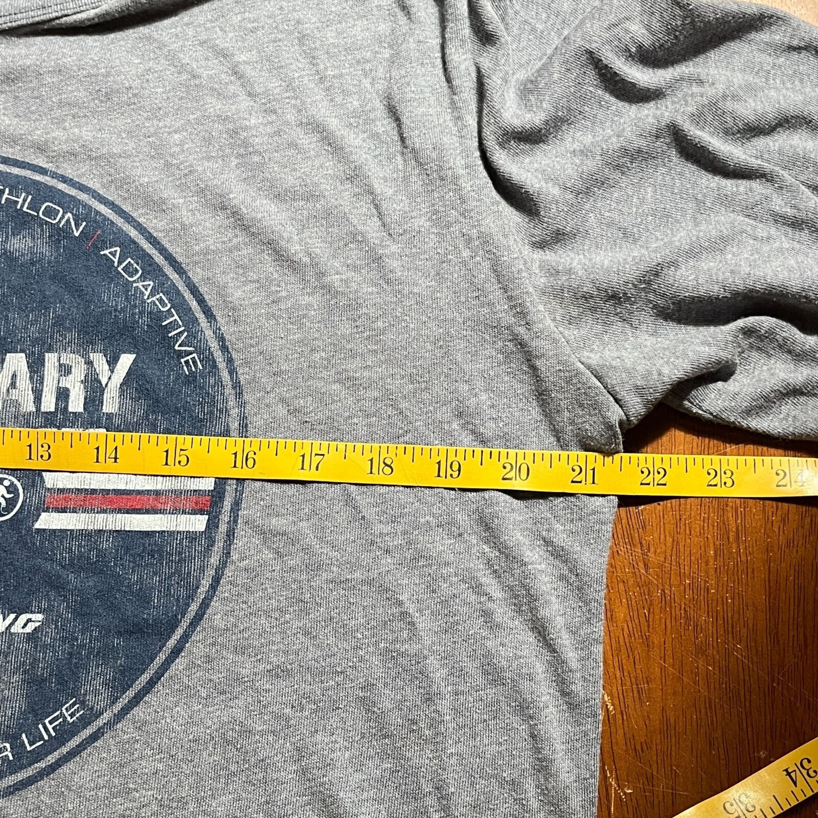 US Military Endurance Sports Long Sleeve Tshirt Mens L Tall Boeing Triathlon