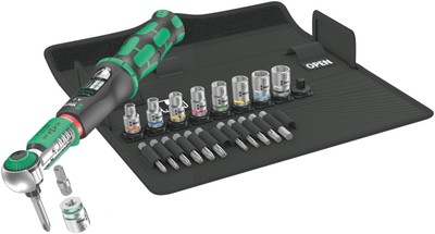 Wera 075832 Drehmomentsicher A 2er Satz 1 Wendepunkt 1/4'''' Dr Drehmomentschlüssel Set 2-12Nm