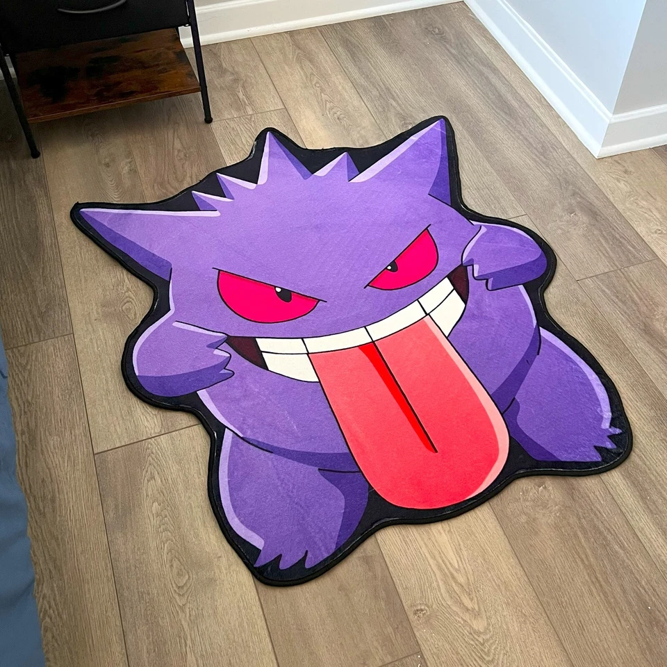 Мягкий ковер из полиэстера с аниме Pokemon Gengar - Изображение 2 из 4