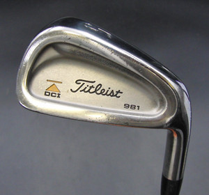 Fer Titleist 981 DCI Gold N°5 – Golf Right-handed Acier 37.5 Pouces