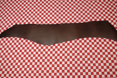 Horween Chocolate Chromexcel Horsebutt Leather Strip. 2.8 Square feet.