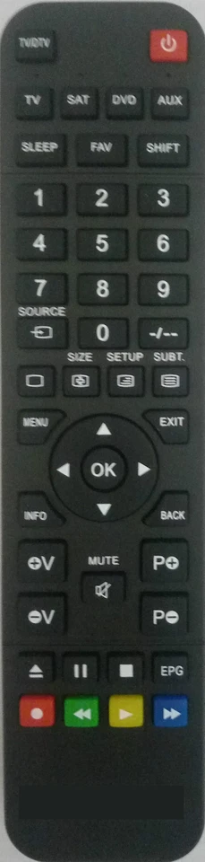 Telecomando già programmato compatibile per AKAI AKTV 6021 A