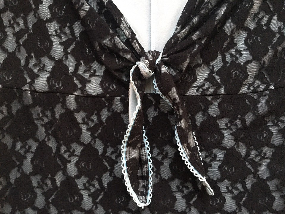 Wheels And Dollbaby black lace dress 4 eBay