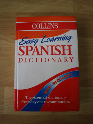 Collins Easy Learning Spanish Dictionary in Colour Zustand Sehr Gut!!!
