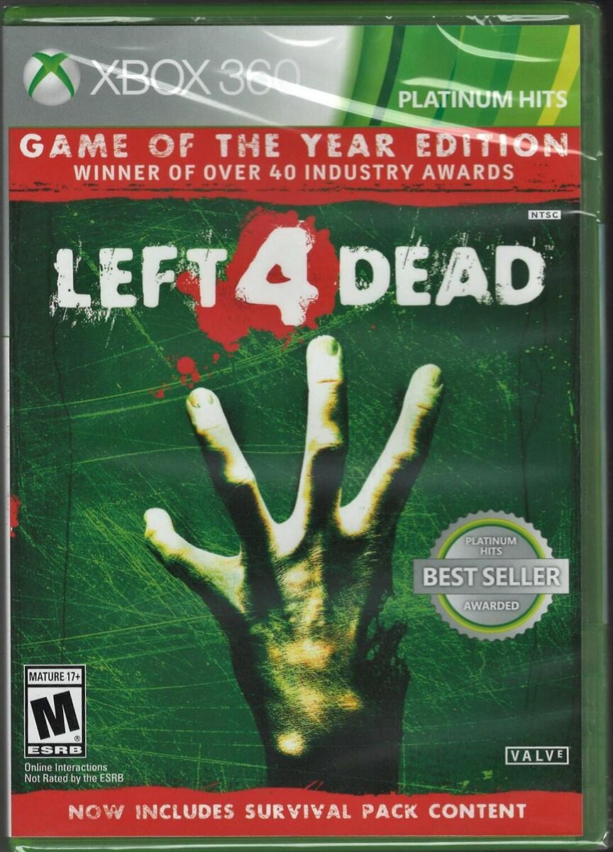 Left 4 Dead 2 Xbox 360 Xbox One Zombies Survival - Brand New - Free  Shipping!