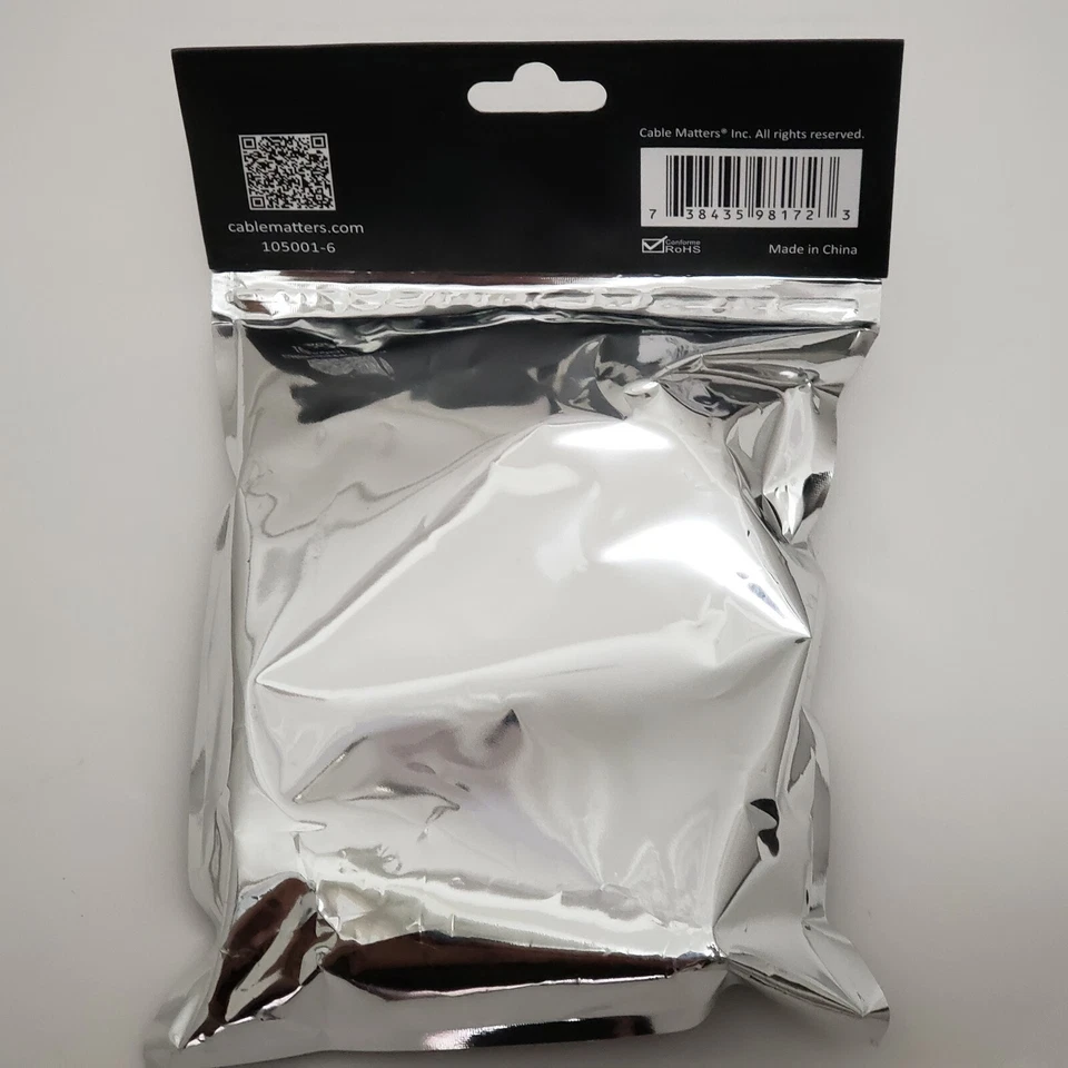 Cable Matters Computer Monitor 6 Ft DVI-D Dual Link Cable (New) - Image 3 of 4