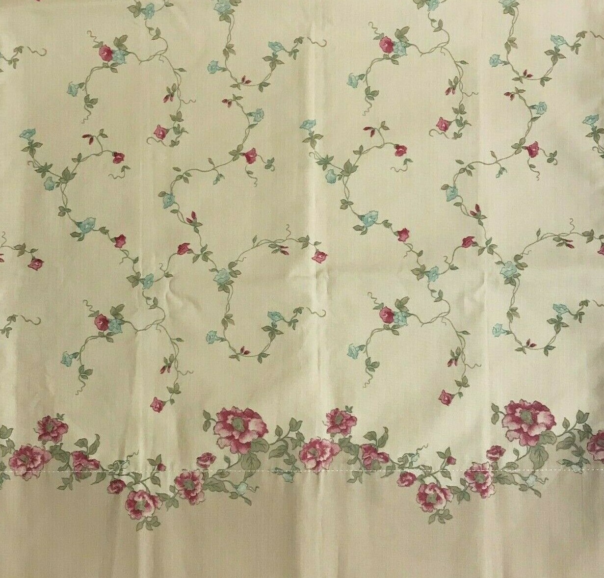 Vintage Wamsutta Irregular Floral King Pillowcases 20x40 eBay