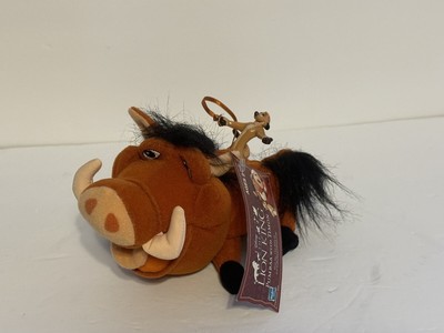 New Disney Hasbro Pumbaa With Timon The Lion King Plush Vintage 2002
