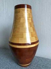 Decorative vase, turned wooden vase, home accessories, handmade, designer vase