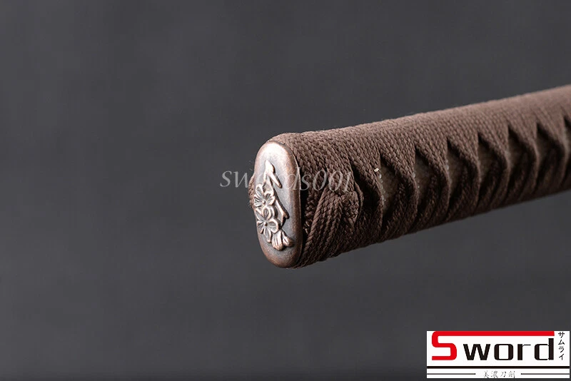 1095 Carbon Steel Japanese Samurai Katana Clay Tempered Sword Sharp Blade - Image 4 of 4