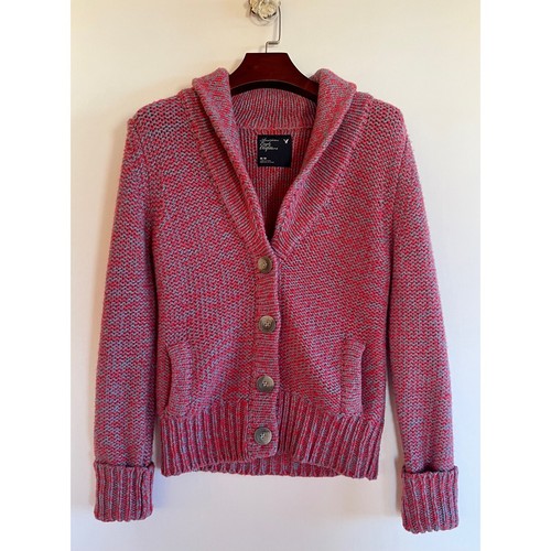 Blue Shawl Collar Cardigan Sweater | eBay