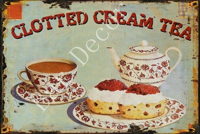 Milk Chocolate Vintage Metal Tin Signs Cupcakes Retro Art Wall Decor Poster