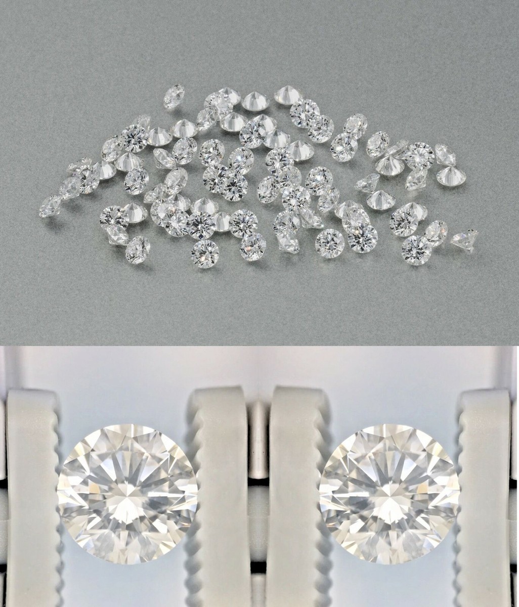 Lab Grown CVD Diamond Lot mm Star Melee Diamonds Lot
