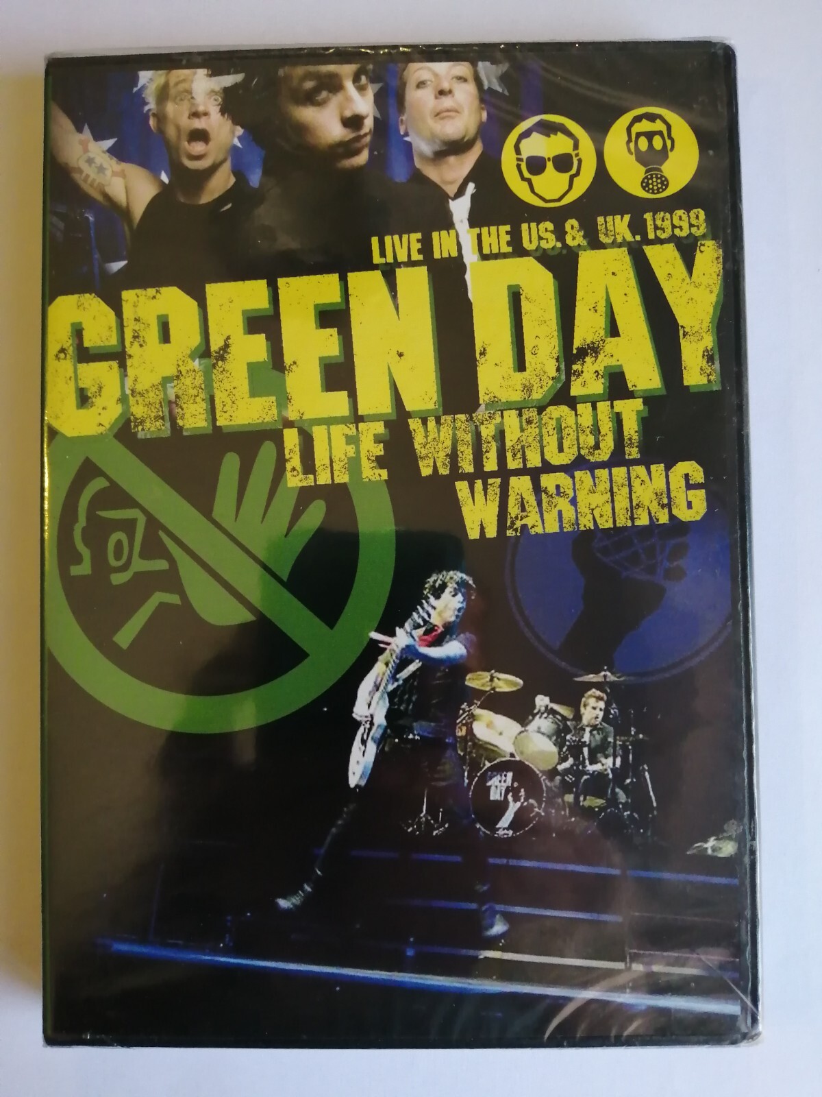 GREEN DAY LIFE WITHOUT WARNING DVD NUOVO SIGILLATO LIVE IN THE US & UK 1999