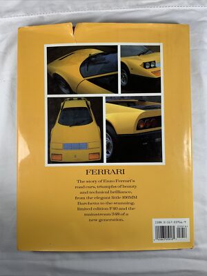 FERRARI THE LEGEND ON THE ROAD フェラーリ本 FERRARI The Legend On The Road Brian Laban 1991 Hardcover Book