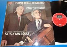 Paul Tortelier/Adrian Boult ELGAR Cello Concerto - HMV ASD 2906
