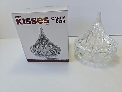 Vintage Godinger Hershey s Kiss Crystal Candy Dish