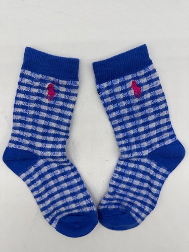 NEW NO TAG ONE PAIR POLO RALPH LAUREN YOUTH UNISEX SIZE 10.5C-3Y - Picture 8 of 9