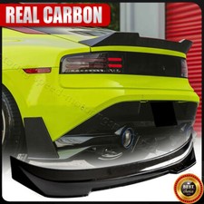 For Nissan 400Z z Z34 2023UP REAL Dry Carbon Fiber Rear Trunk Spoiler Wing Lip