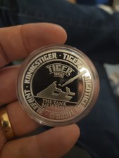 Jagdtiger commemorative coin from The Tank Museum's Tiger Tank Collection