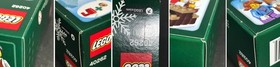 LEGO Holiday CHRISTMAS TRAIN RIDE 40262 Engine Tree  SEALED *Box Damage* NEW