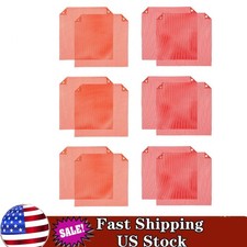 18 x 18 Inch Safety Flags Oversize Grommet Warning Flag Mesh Red  Orange USA