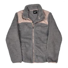 Reebok Fleece Jacket - Medium Pink Polyester