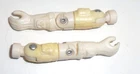 GI Joe Figure Part 1983 Snow Job       Arm Set    C7 STRESS CRACK / DISCOLORED