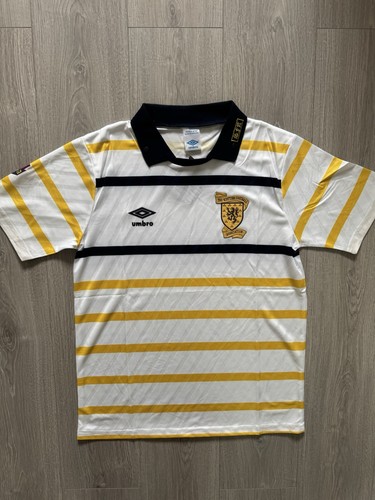 Scotland 1988/91 Away Large Retro Football Shirt Vintage Jersey